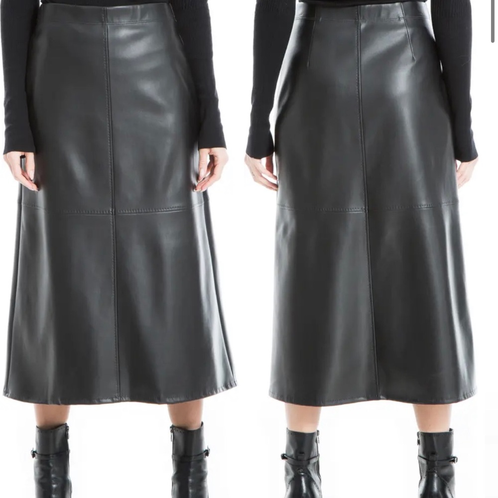 Leather skirt